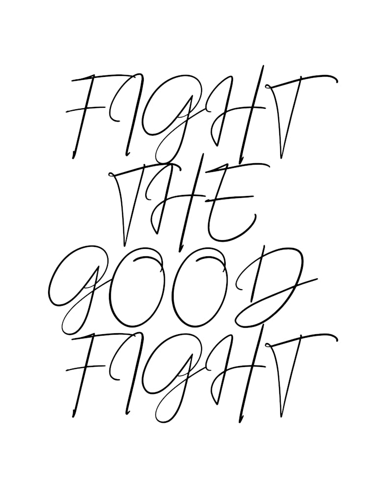 Fight The Good Fight Script 2