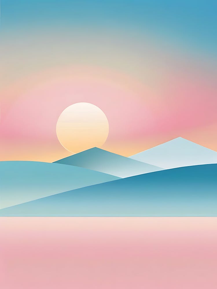 Sunset In The Mountains 11