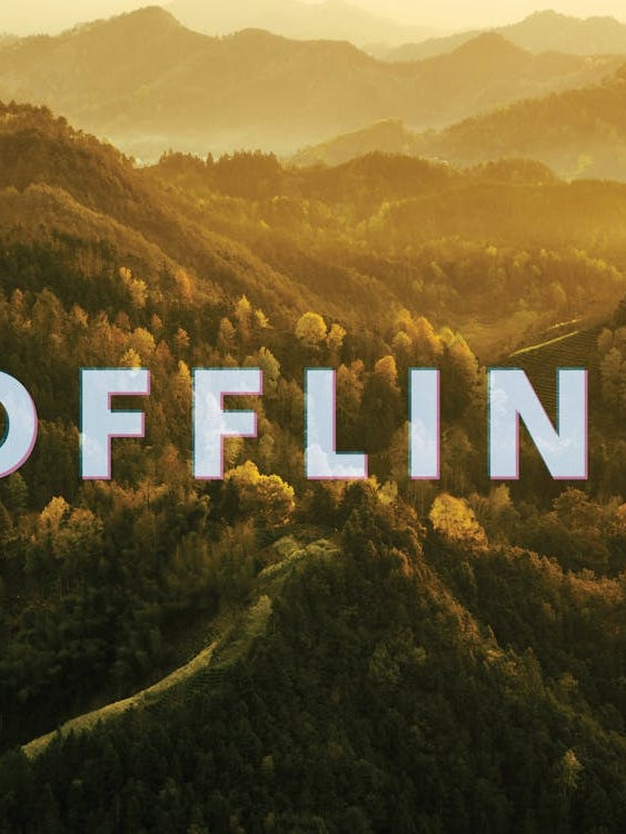 Offline - Landscape Wanderlust Quote