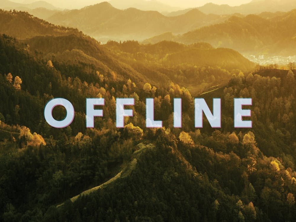 Offline - Landscape Wanderlust Quote