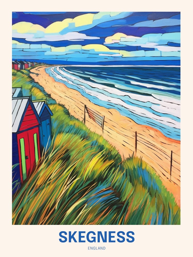 Skegness England UK Reiseposter