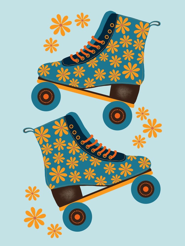 Retro Roller Skates 1