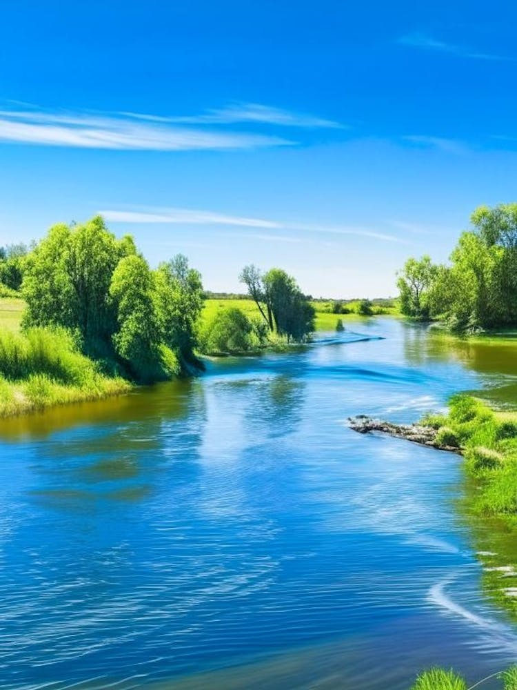 River Current Landscapes Waterscape Photography 1