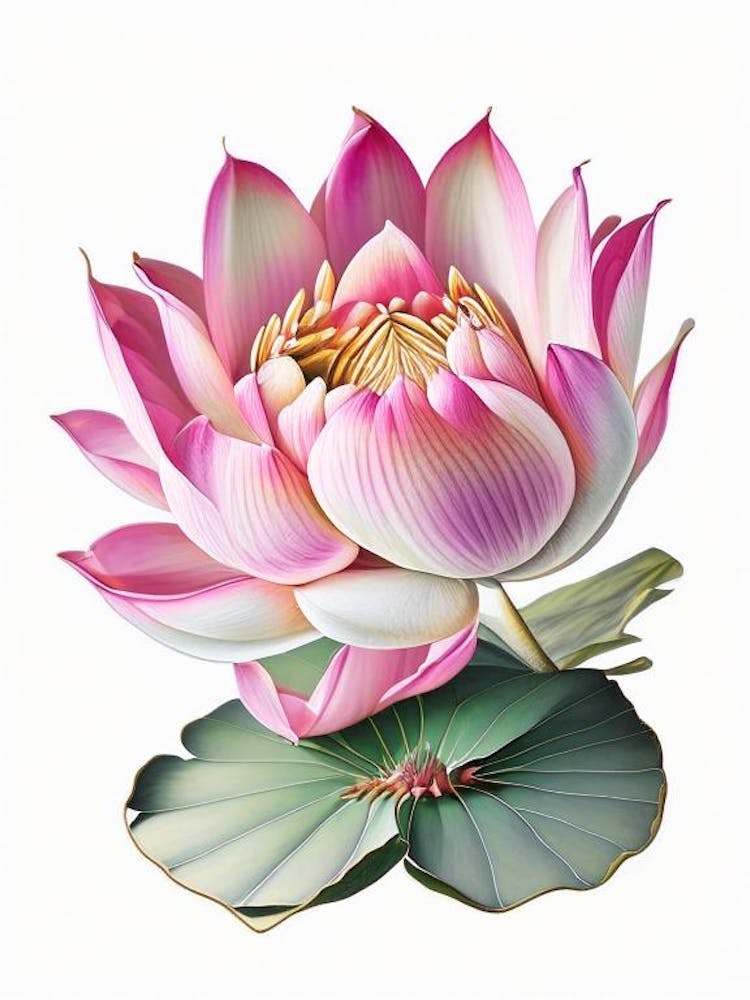 Pink Lotus Decoupage 5