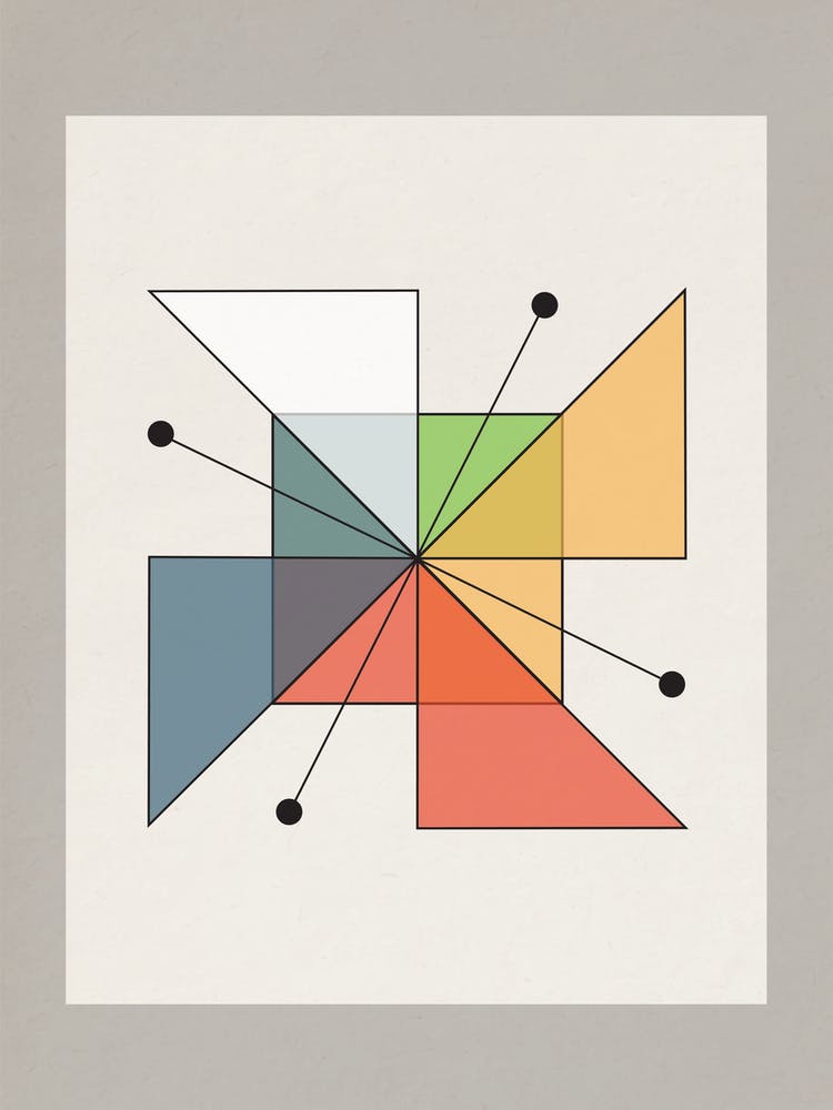 Bauhaus Rainbow Windmill