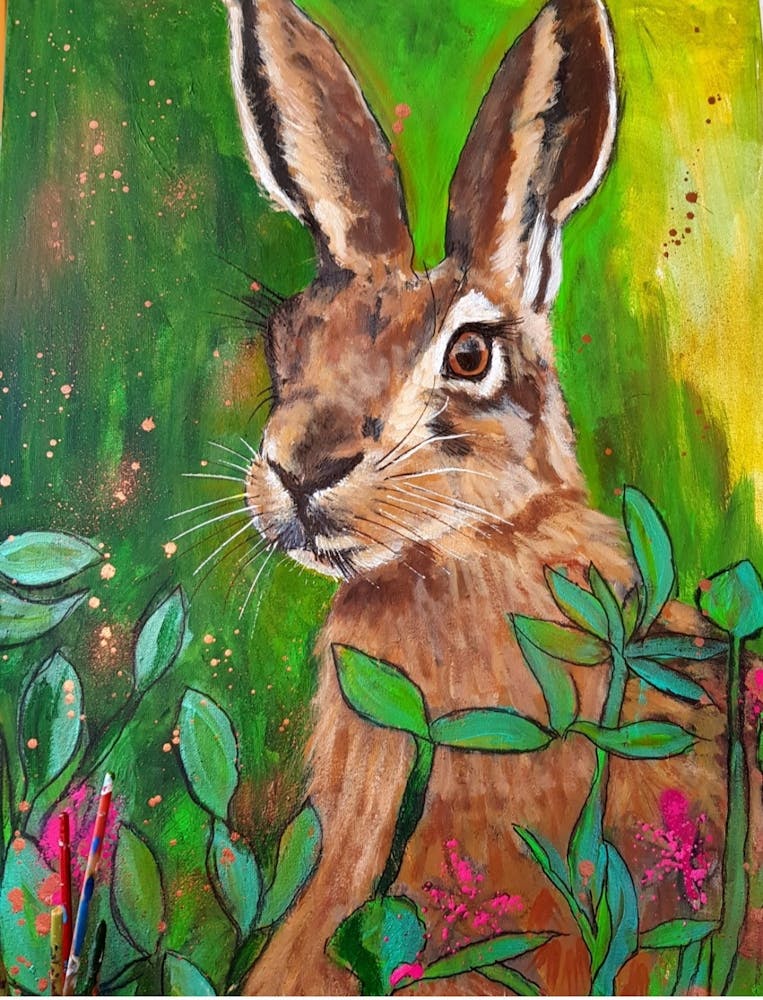 Hare In The Garden