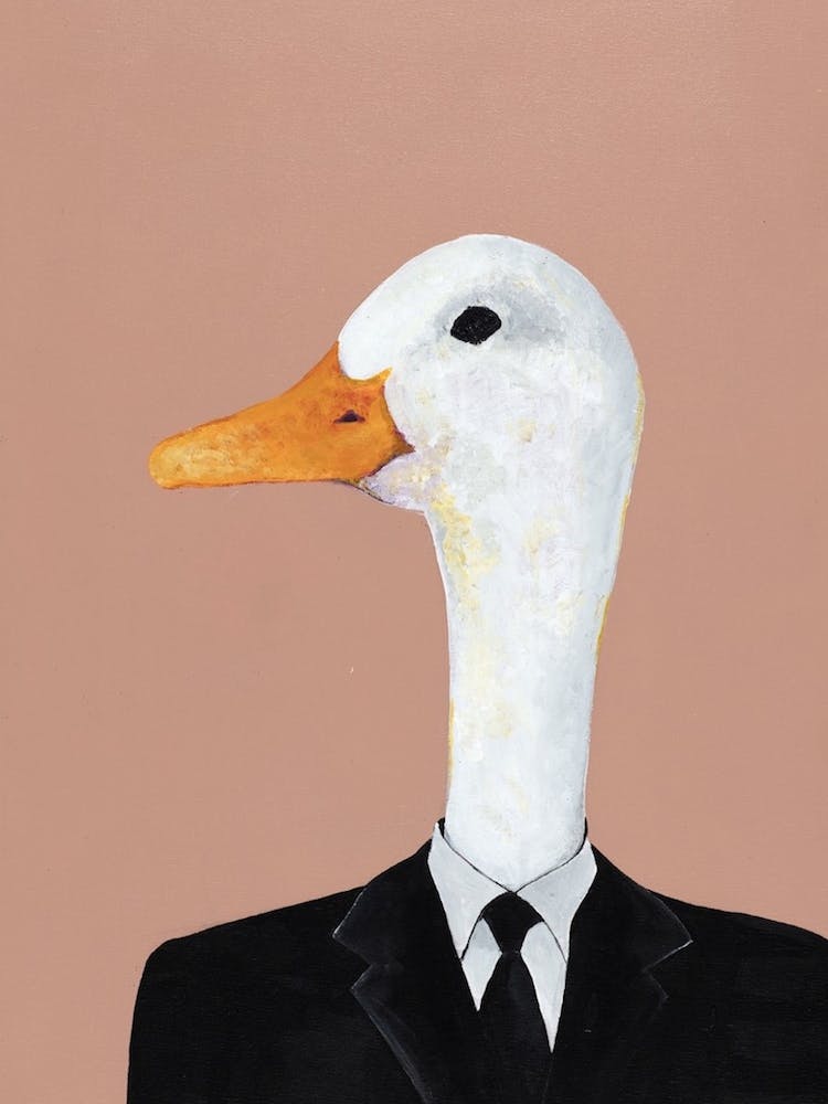 Duck In Suit