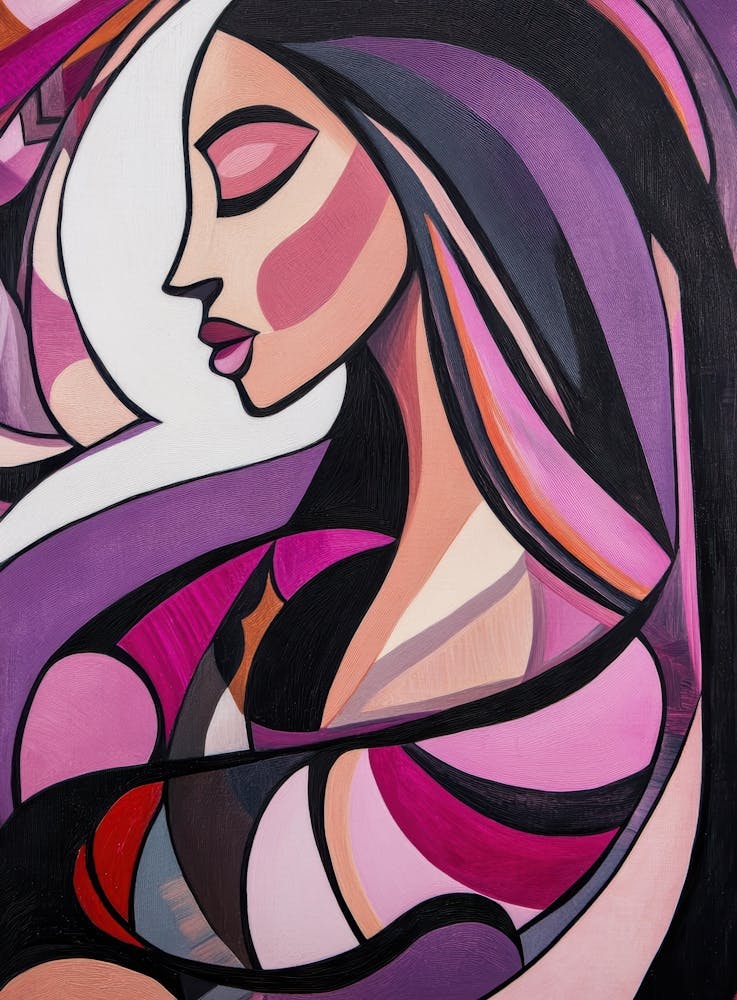 Abstract Of A Woman 96