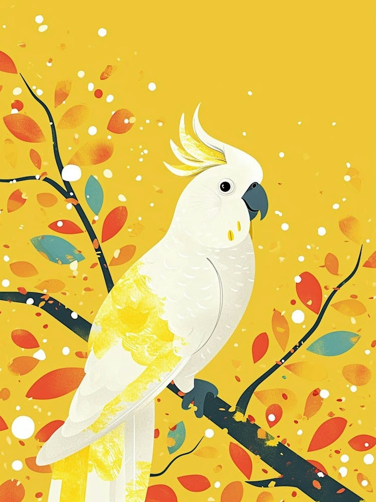 Yellow Cockatoo 4