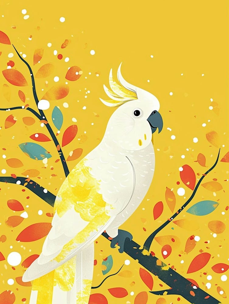 Yellow Cockatoo 4