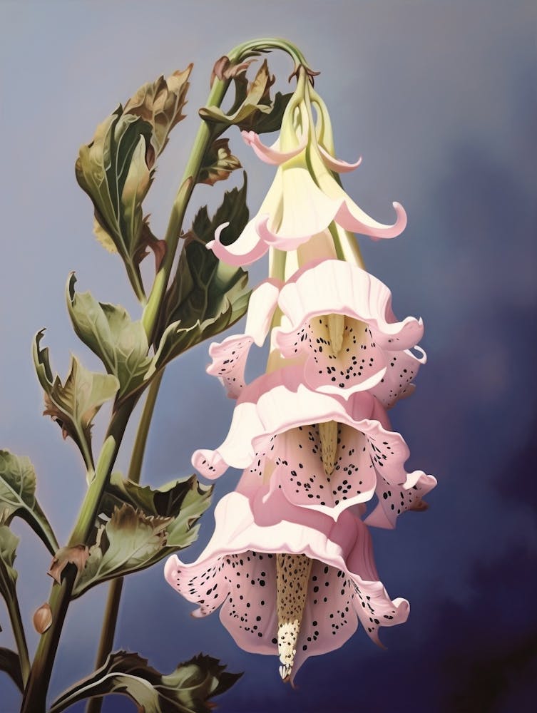 Florale Illustration Fingerhut 2