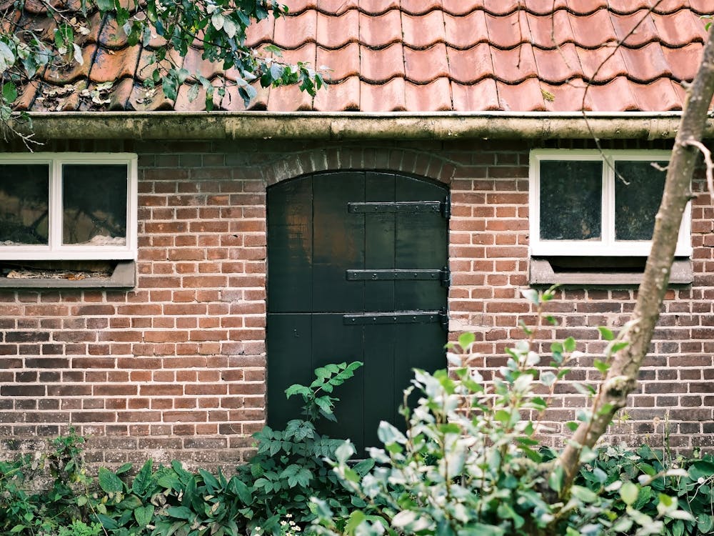 Door to a Farm House // The Netherlands Travel Photography