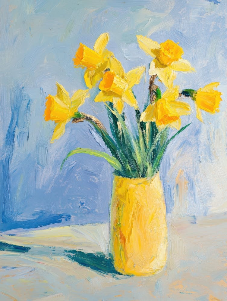 Daffodils In A Vase 15