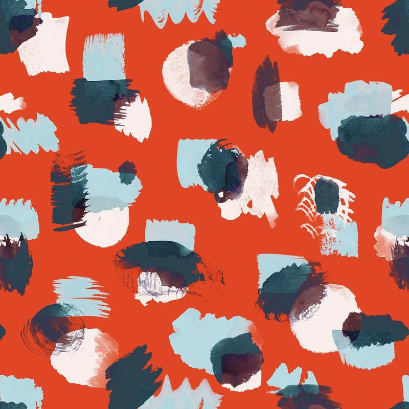 Abstract Stains Coral