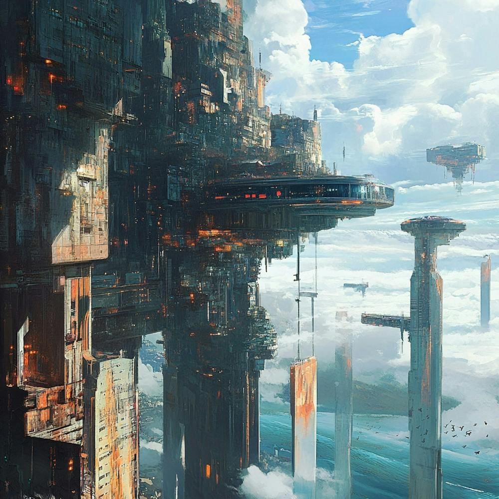 Futuristic City 9