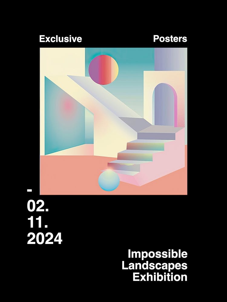 Impossible Landscapes Exhibition Archive Poster 9