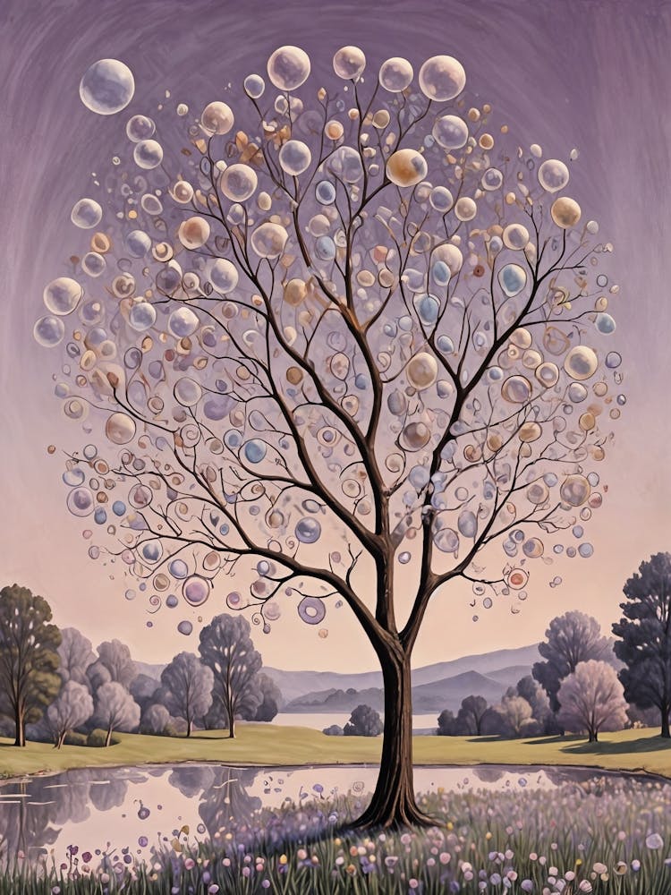 Lavender Bubble Tree