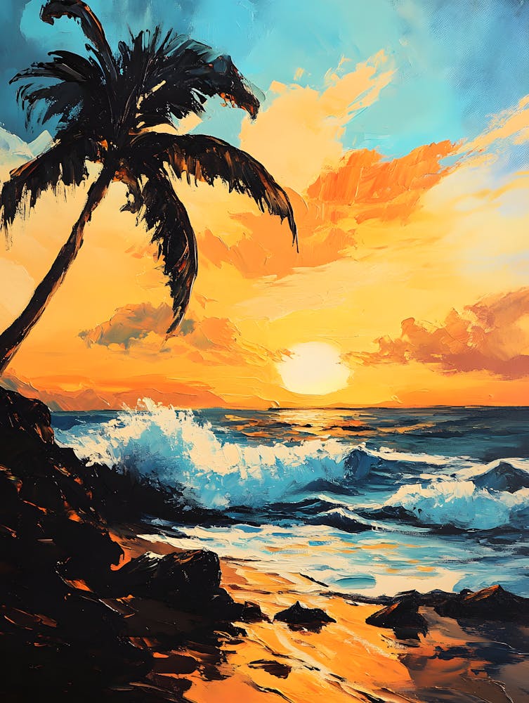 Sunset At The Beach 22