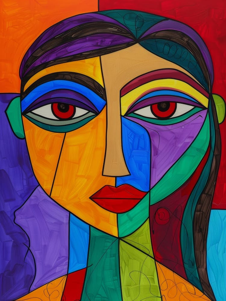 Abstract Of A Woman 48