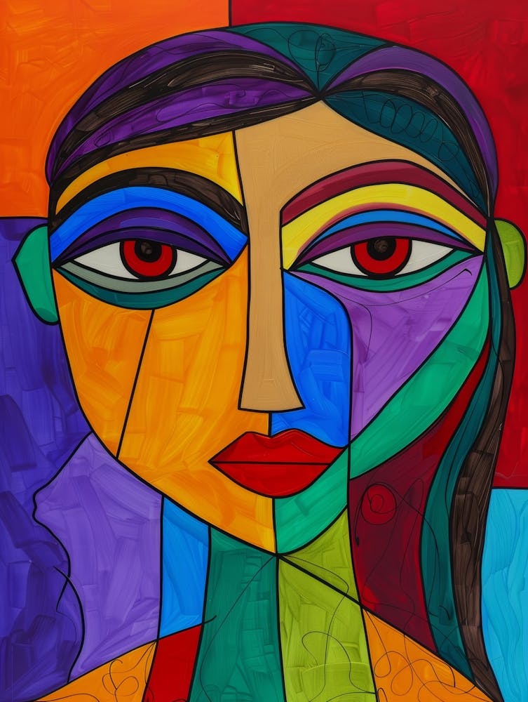 Abstract Of A Woman 48