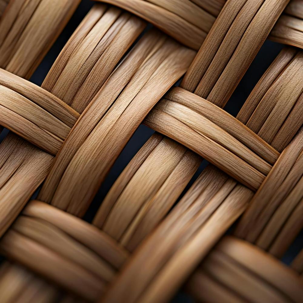 Close Up Of A Woven Basket 2