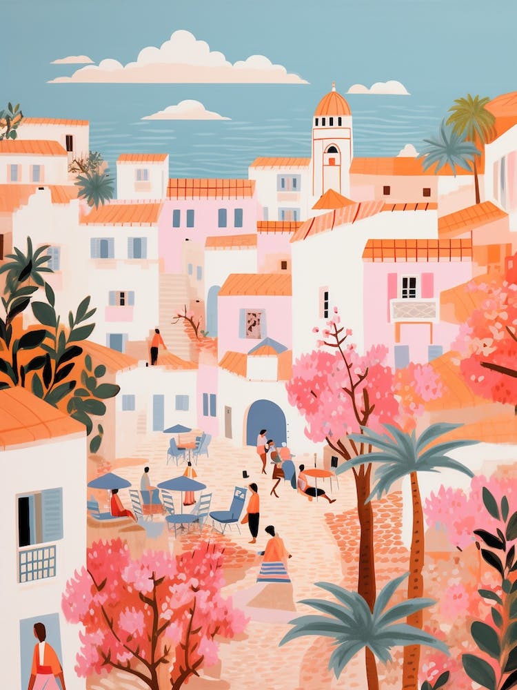 Sousse Tunisia 3 Illustration