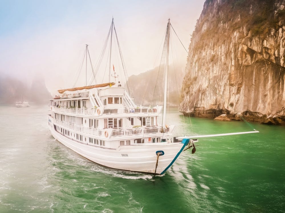 Misty Halong Bay Cruise Vietnam