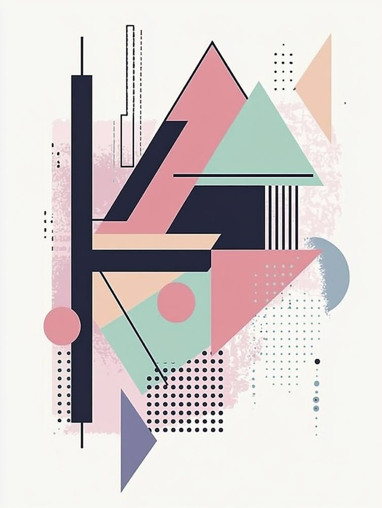 Abstract Geometric Painting 1