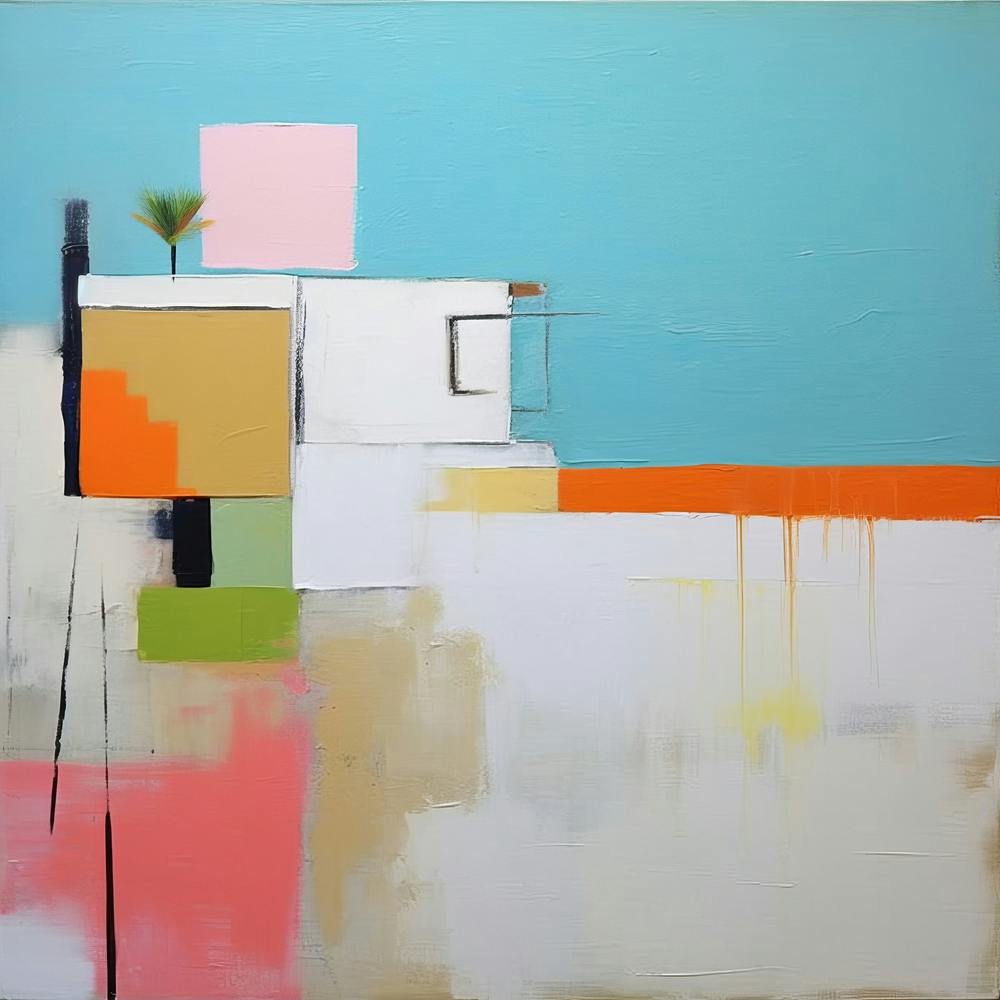 Vibrant Minimalistic House 5