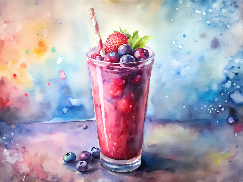 Mixed Berry Smoothie Usa