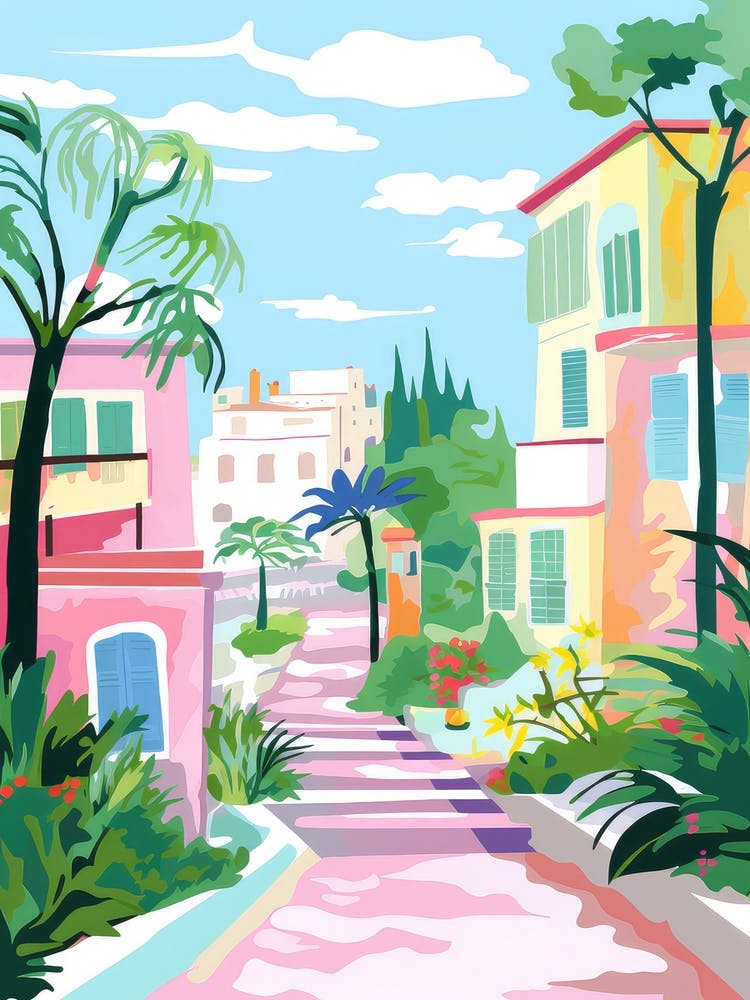 San Remo, Italy Colourful View 2