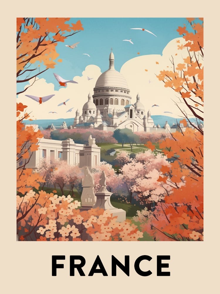 Vintage Travel Poster France 10