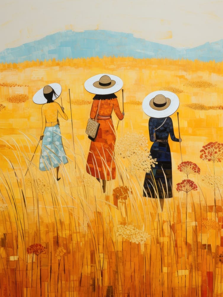Frauen auf dem Feld