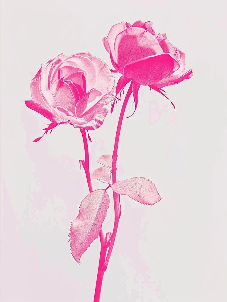 Rose Fuchsia 3