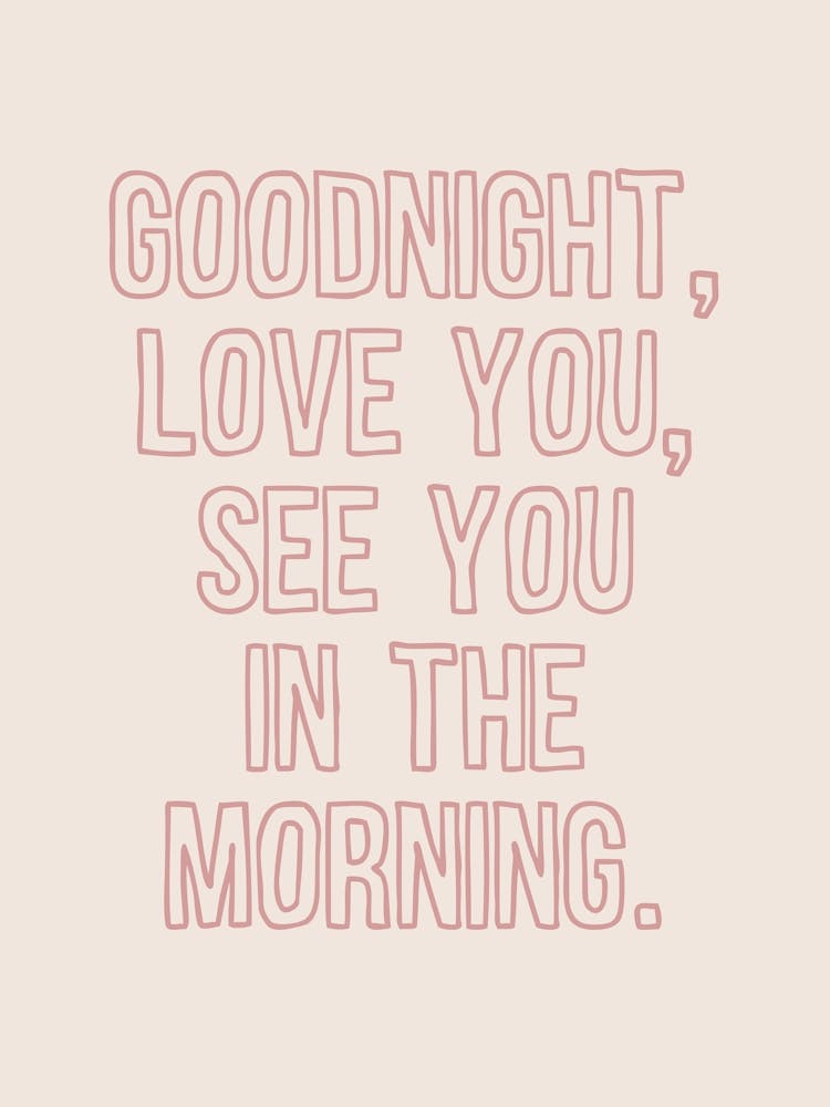 Goodnight Pink Nursery