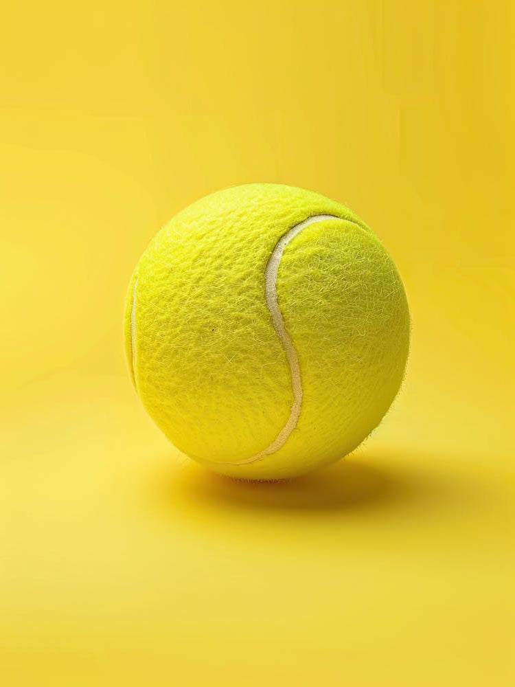 Streak Of Gold Tennis Ball