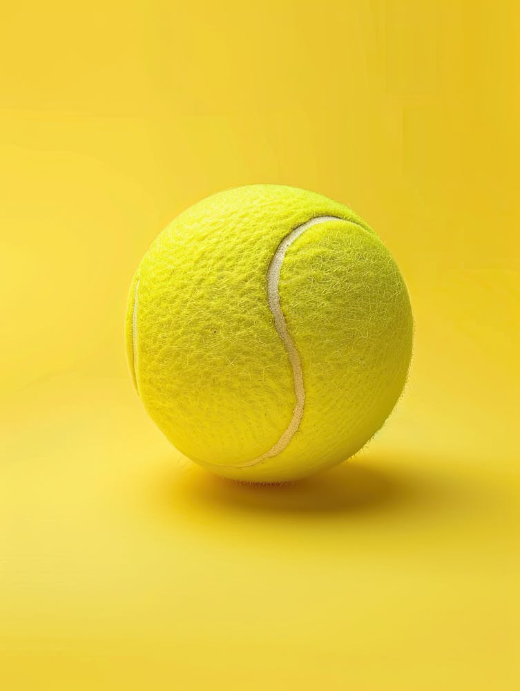 Streak Of Gold Tennis Ball