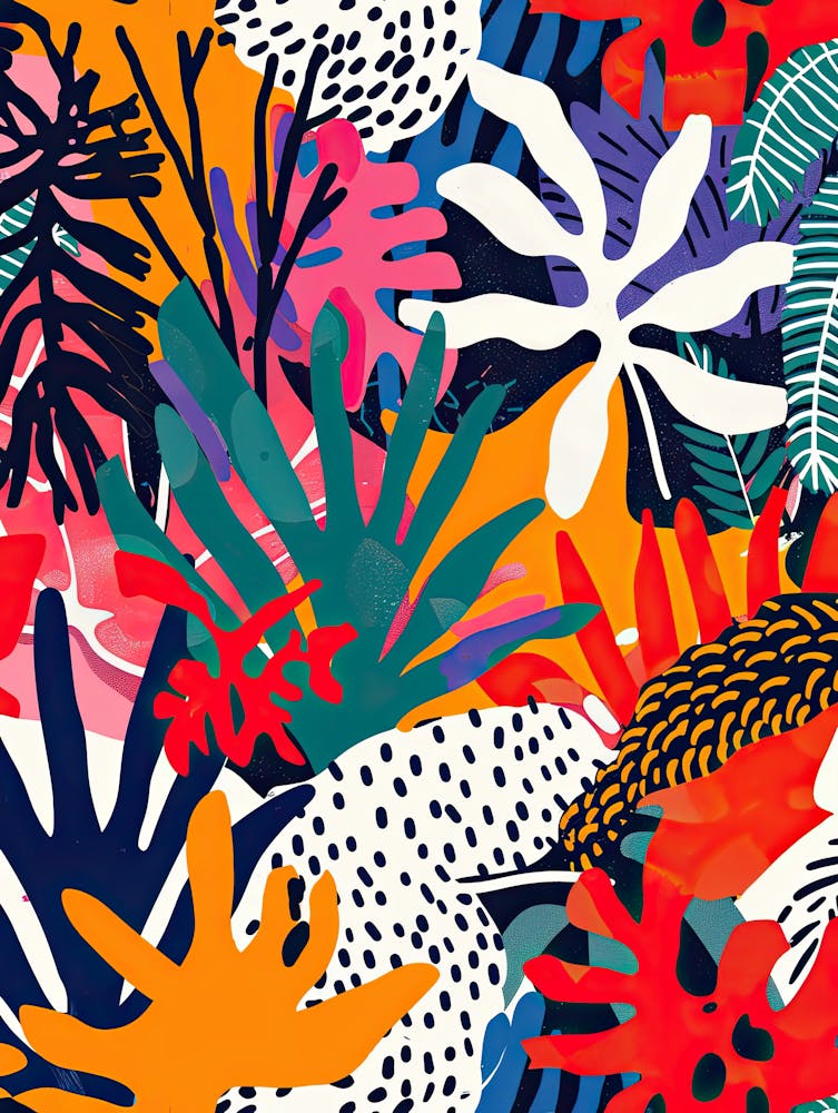 Jungle Glow Matisse Style 1