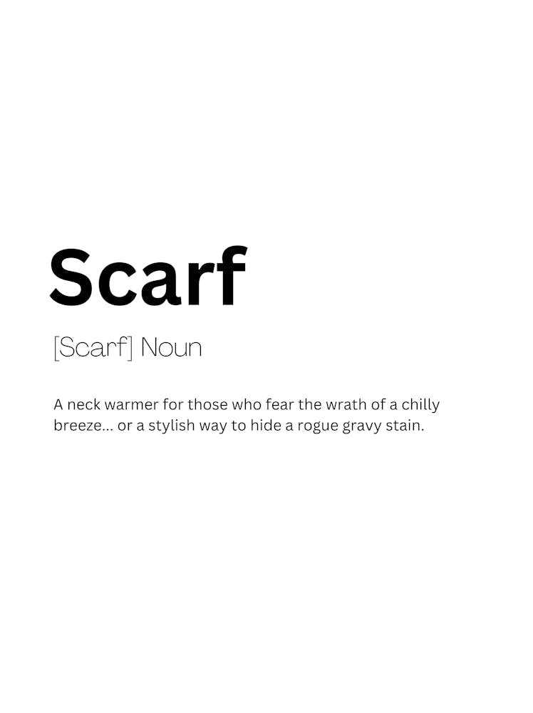 Scarf Definition Meaning 1