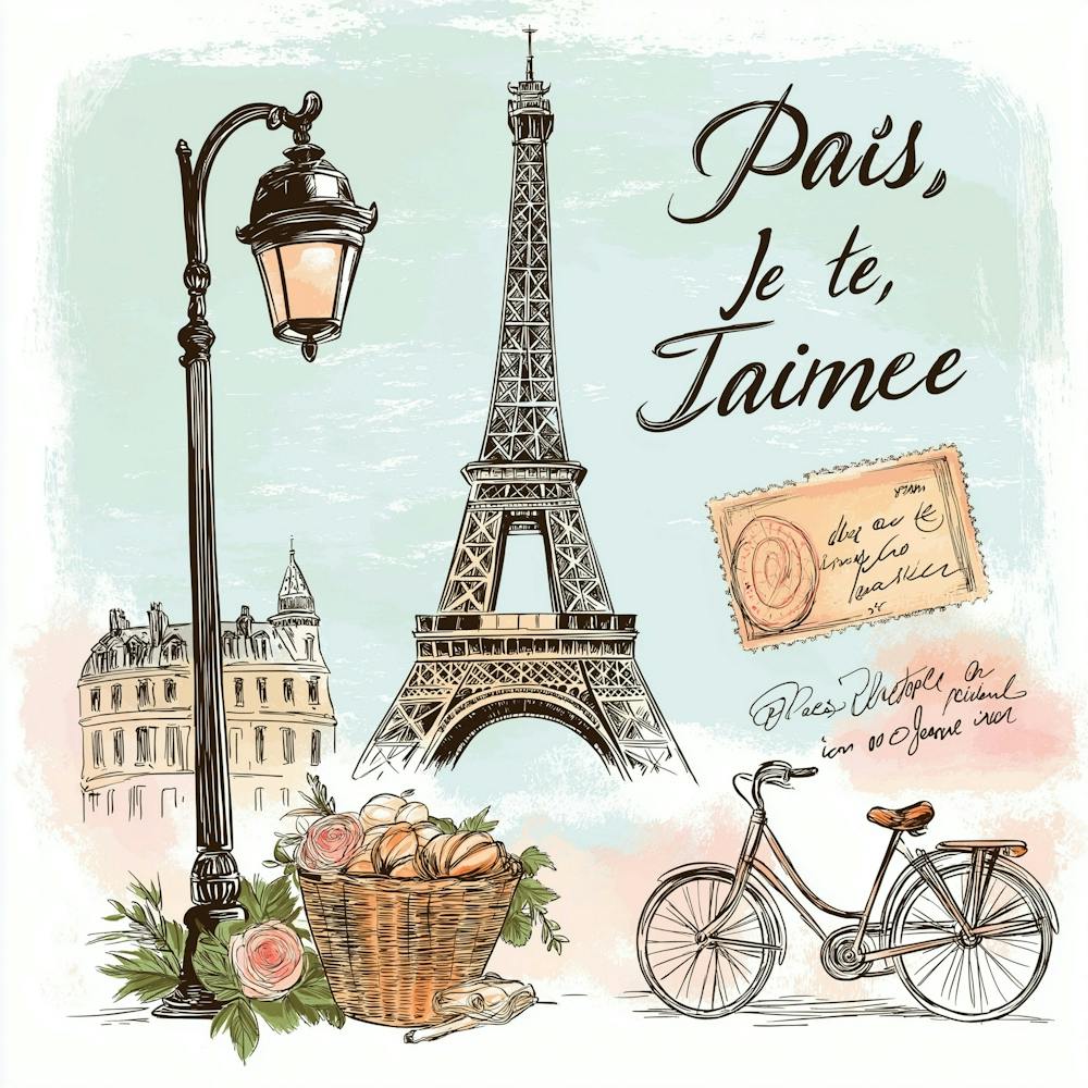 Paris Eiffel Tower 1