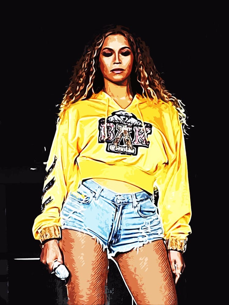 Beyonce On Stage