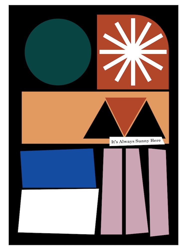 Its Always Sunny Here Black