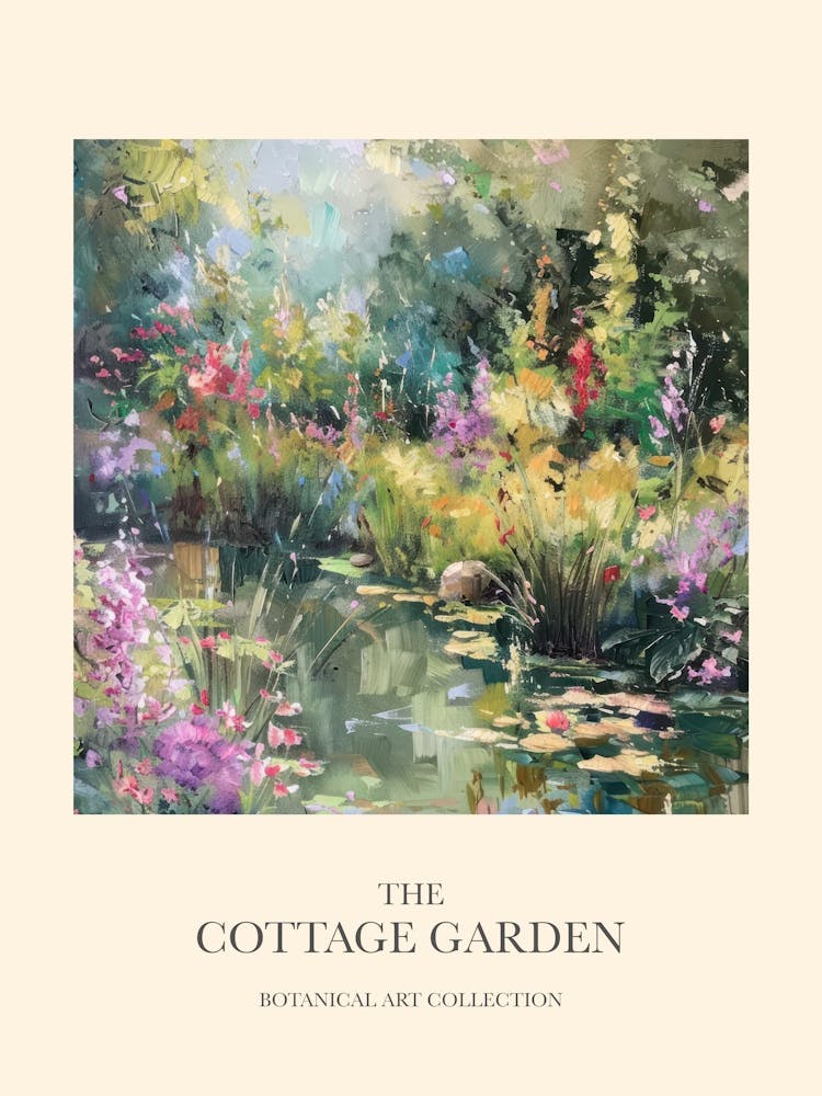 Cottage Garden Poster Garden Melodies 2