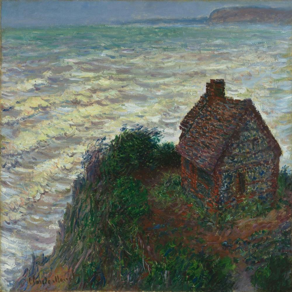 Monet House Of The Customs Officer Varengeville 1882