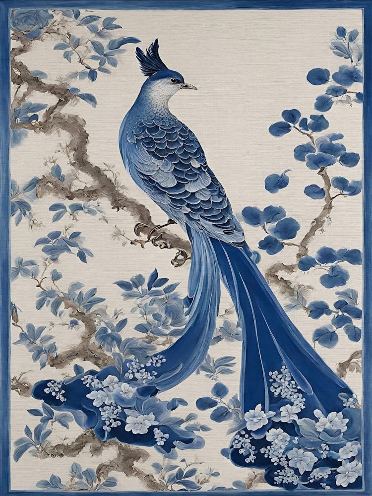 Blue Peacock