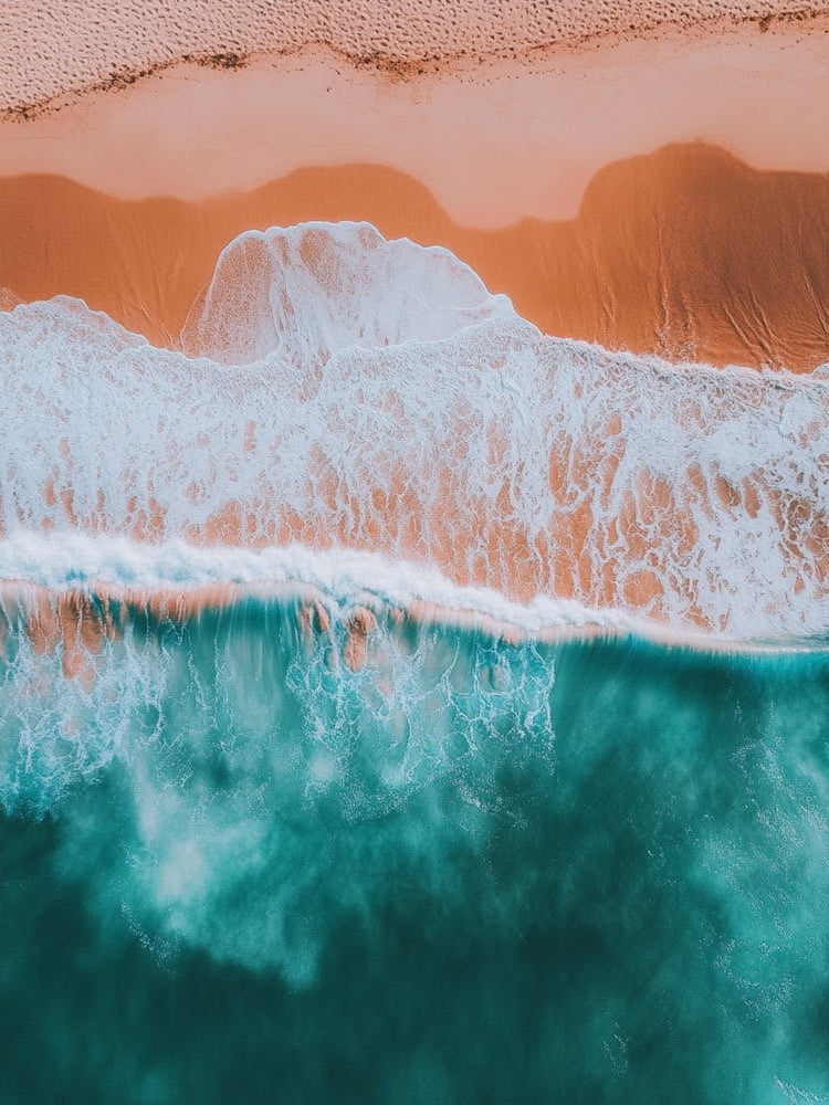 Aerial View Of A Beach 78