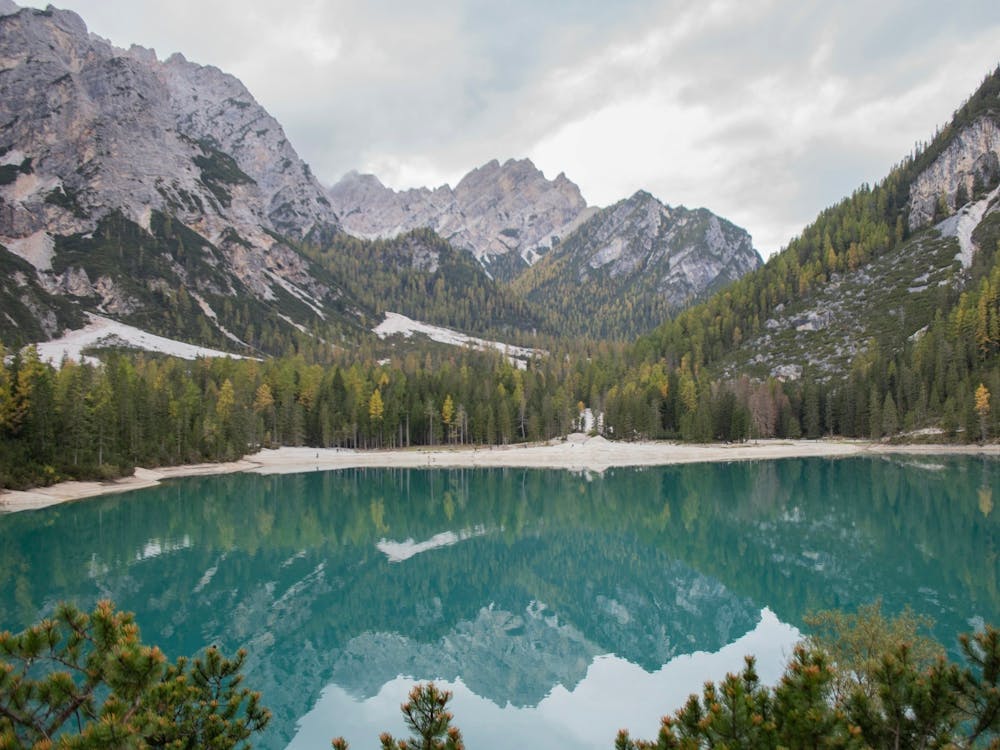 Braies Lake Mirror