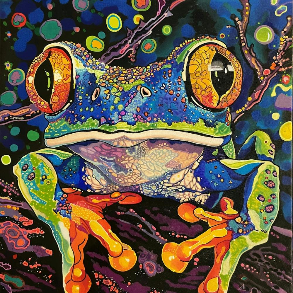 Psychadelic Frog