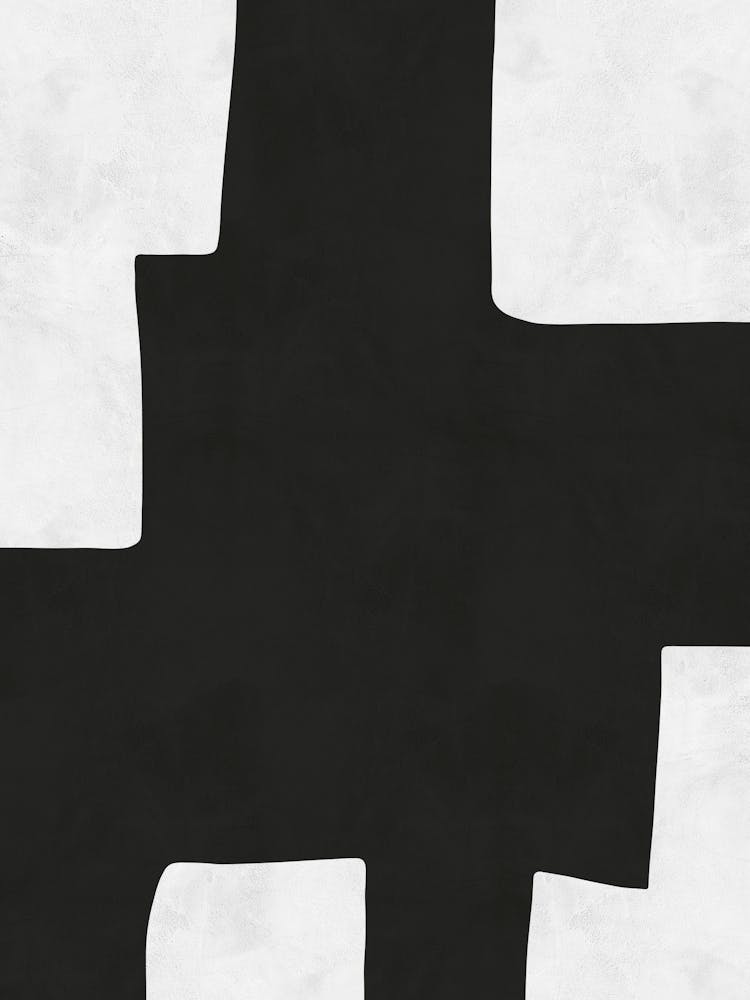 Modern art in black 3