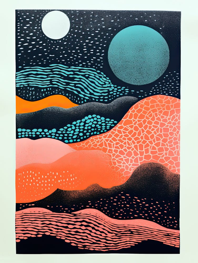 Dreaming Nebula Intergalactic Abstract Design